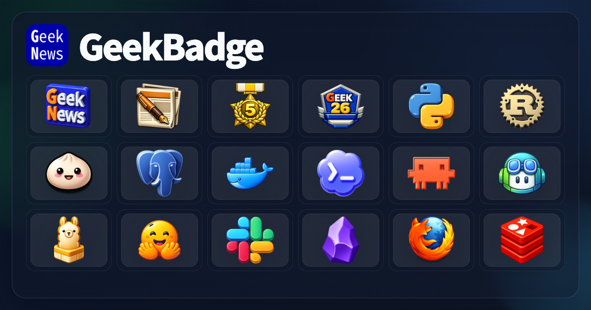 GeekBadge | GeekNews