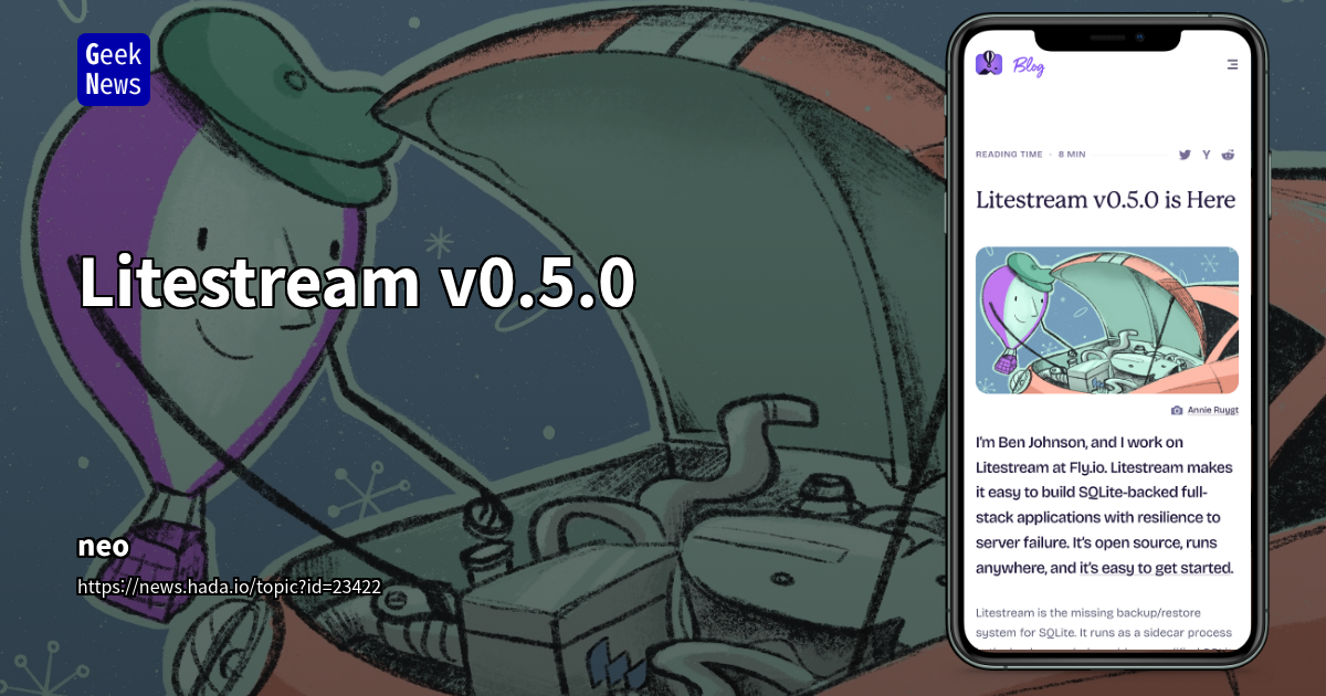Litestream v0.5.0