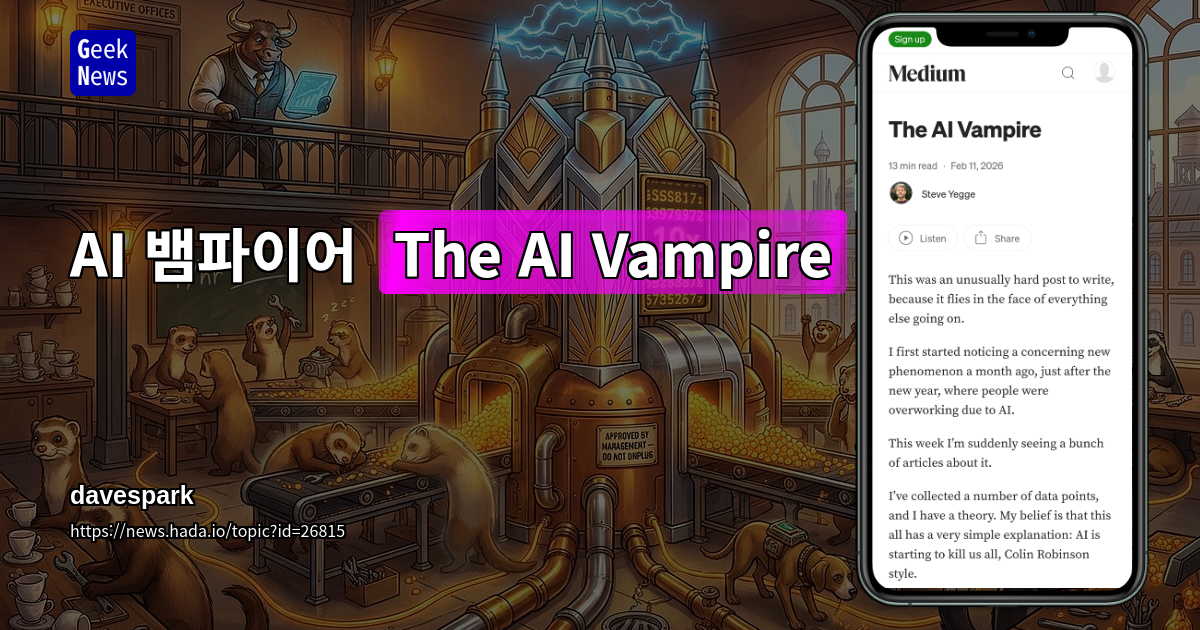 AI 뱀파이어 (The AI Vampire)