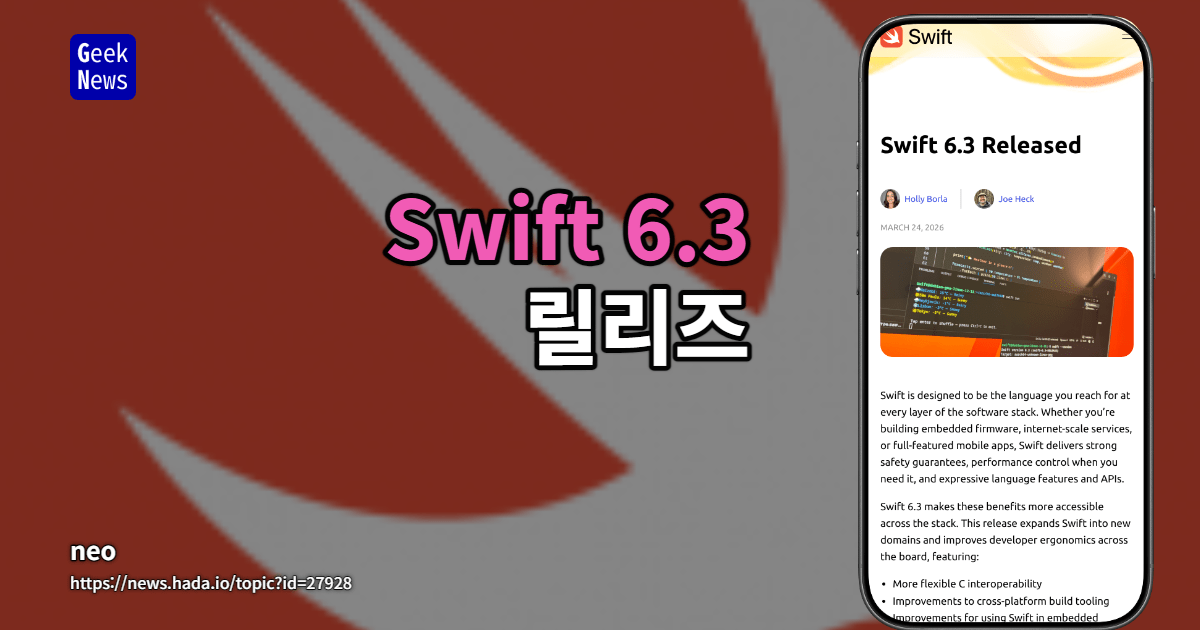 Swift 6.3