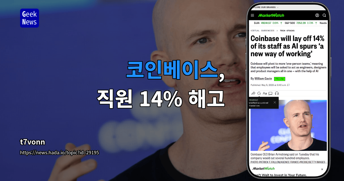 코인베이스, 직원 14% 해고