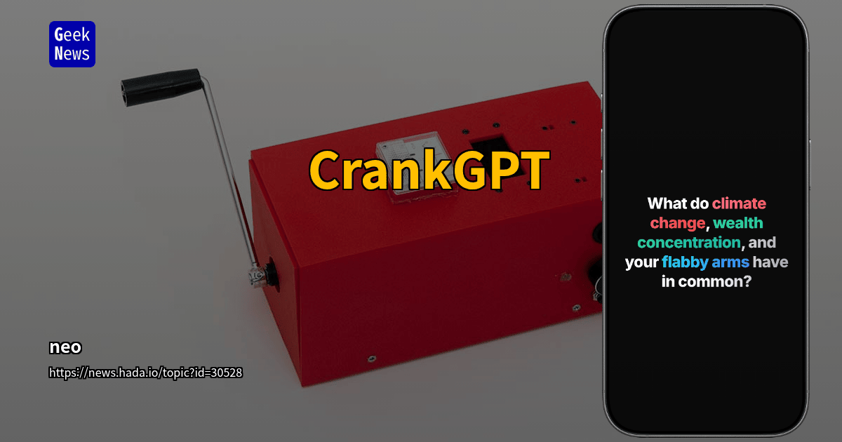 CrankGPT