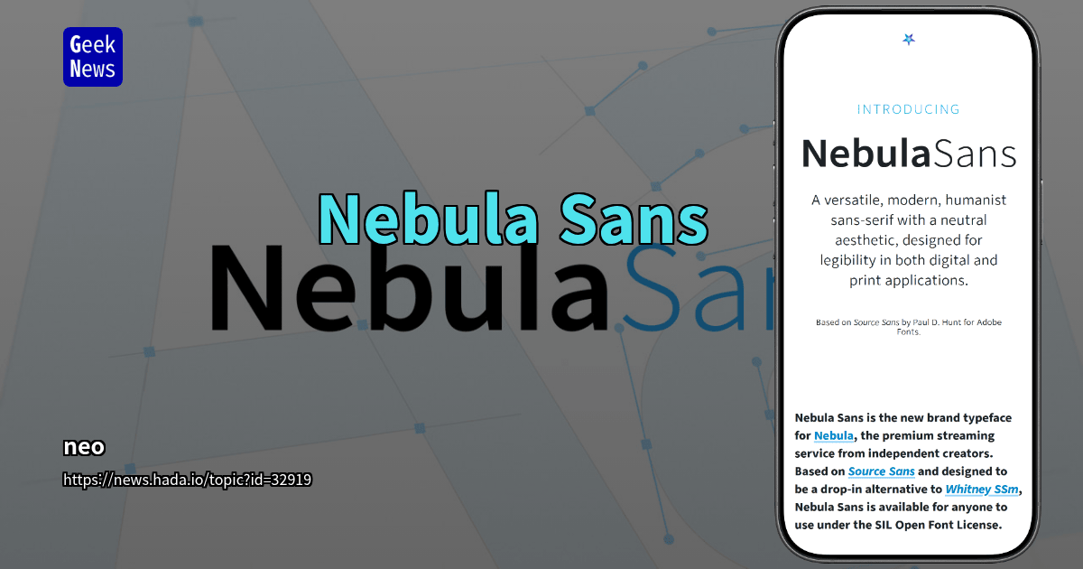 Nebula Sans