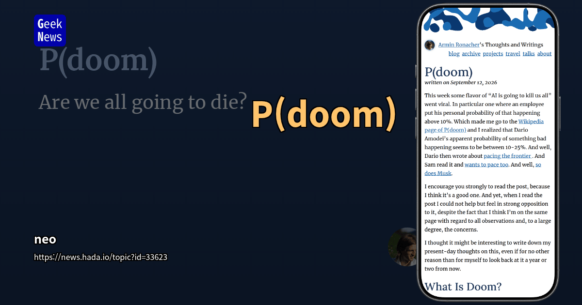P(doom)