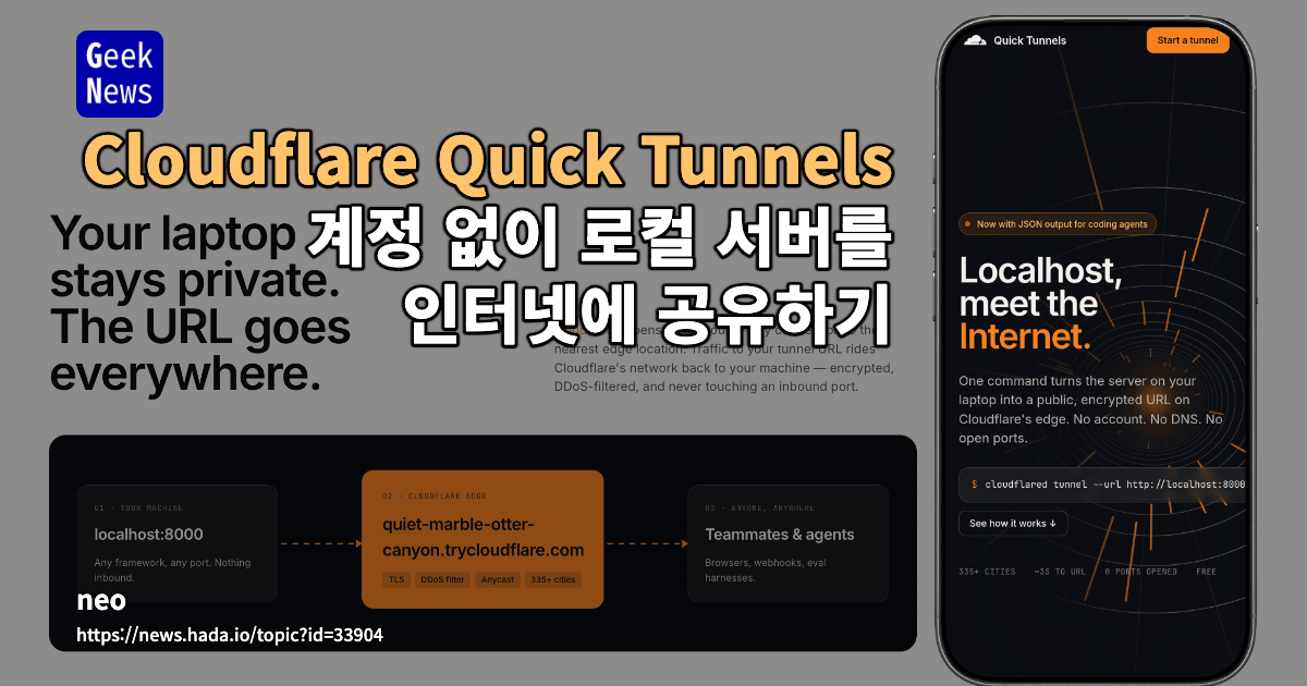 Cloudflare Quick Tunnels