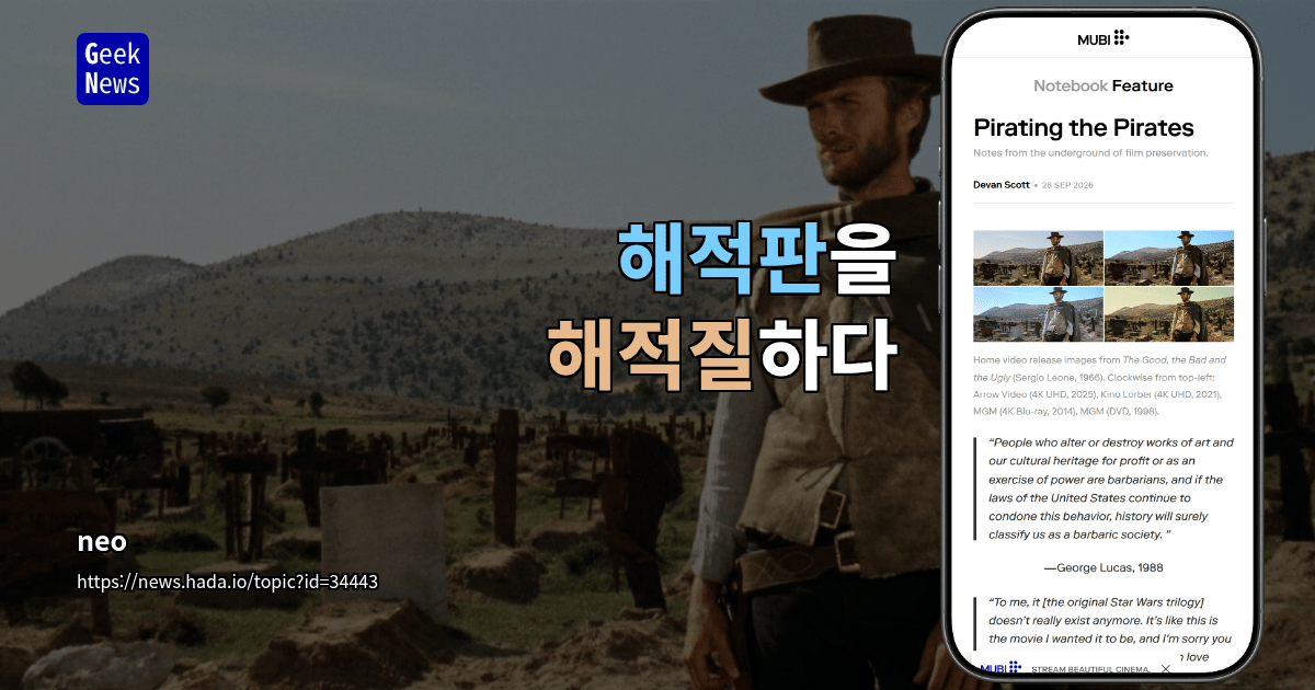해적판을 해적질하다